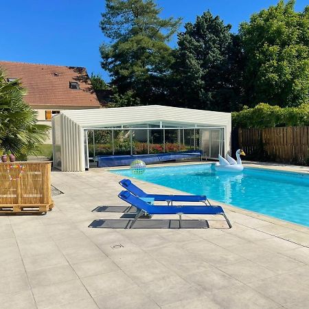 L'Annexe- Guest House Avec Piscine Studio Avec Coin Chambre Rosny-sur-Seine 외부 사진
