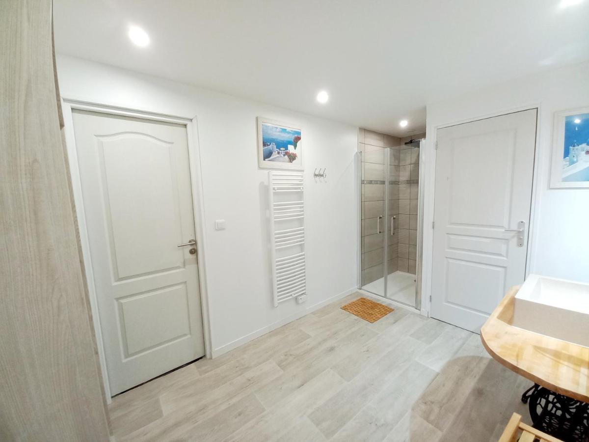 L'Annexe- Guest House Avec Piscine Studio Avec Coin Chambre Rosny-sur-Seine 외부 사진