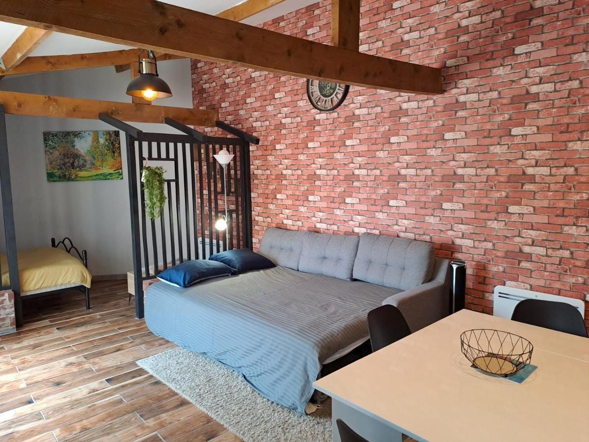 L'Annexe- Guest House Avec Piscine Studio Avec Coin Chambre Rosny-sur-Seine 외부 사진