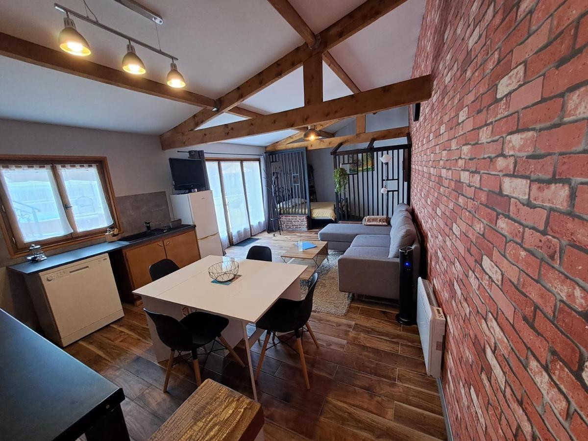 L'Annexe- Guest House Avec Piscine Studio Avec Coin Chambre Rosny-sur-Seine 외부 사진